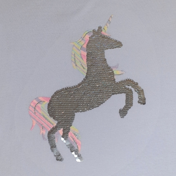 GAP Kids Flip Sequins 🦄 Tee Shirt Size Small PERFECT CONDITION - Picture 2 of 5